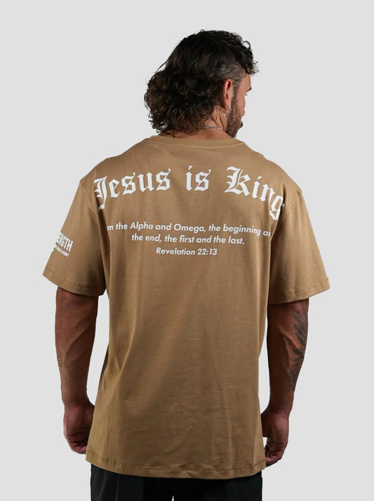 Jesus Is King Oversized Tee