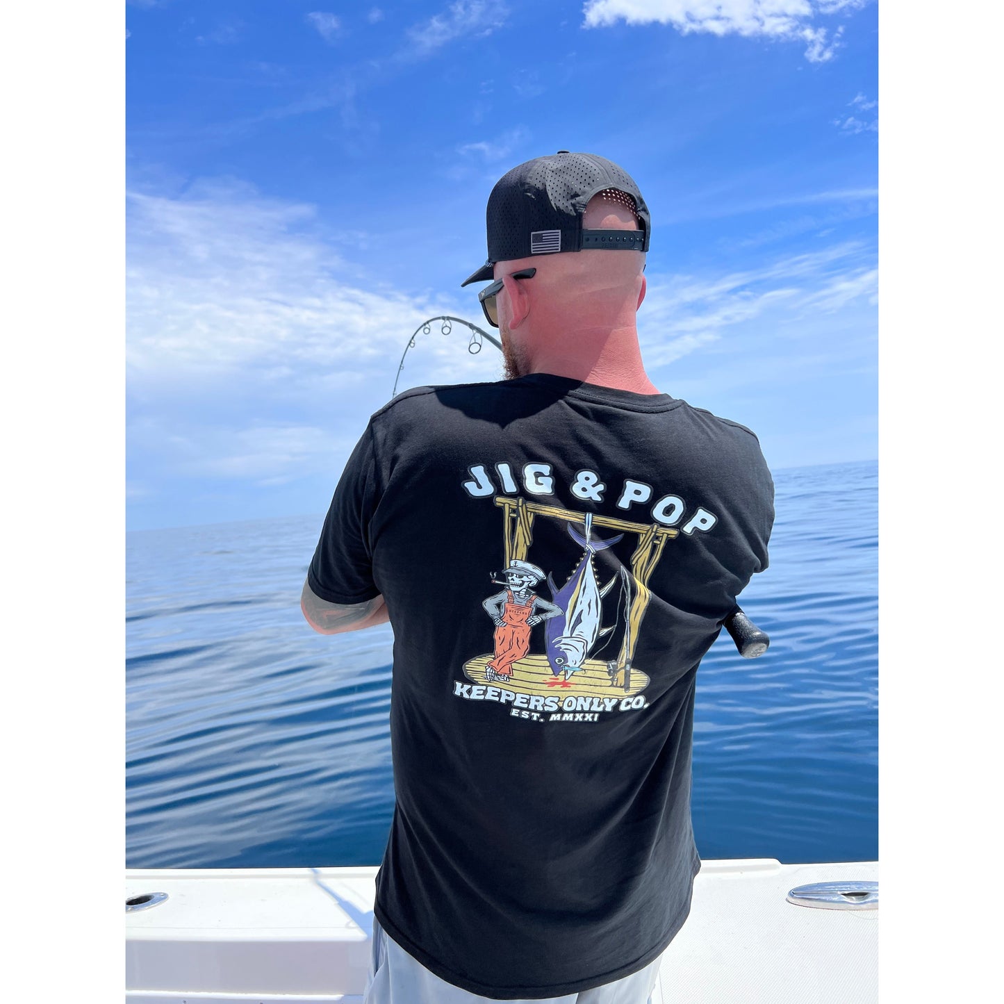 Jig & Pop Black T-Shirt