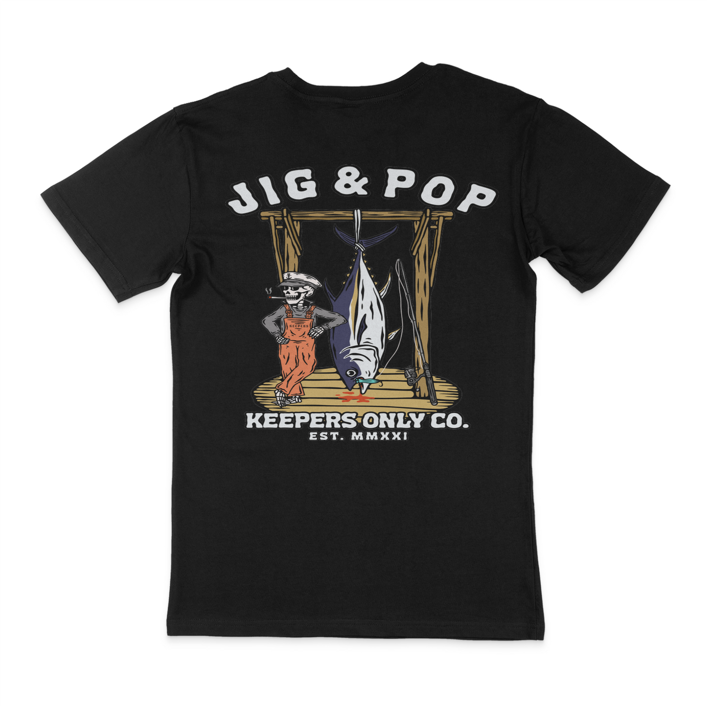Jig & Pop Black T-Shirt