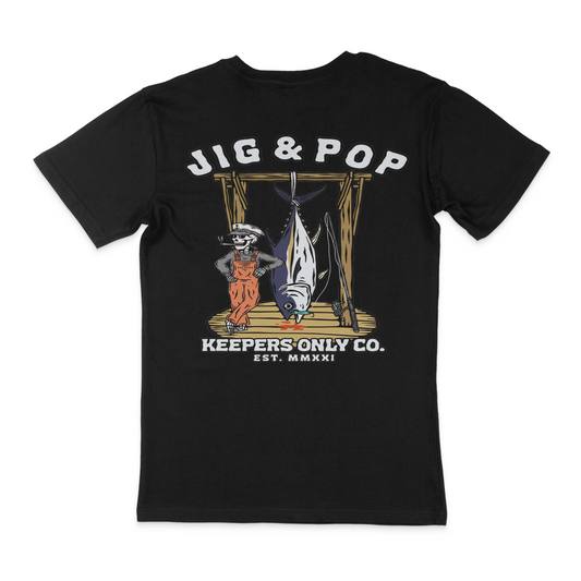 Jig & Pop Black T-Shirt