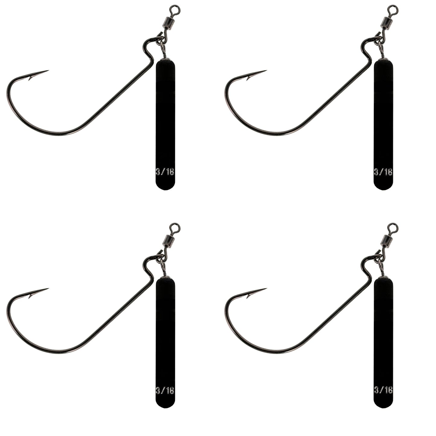 Reaction Tackle Tungsten Jika Rigs- 4PK
