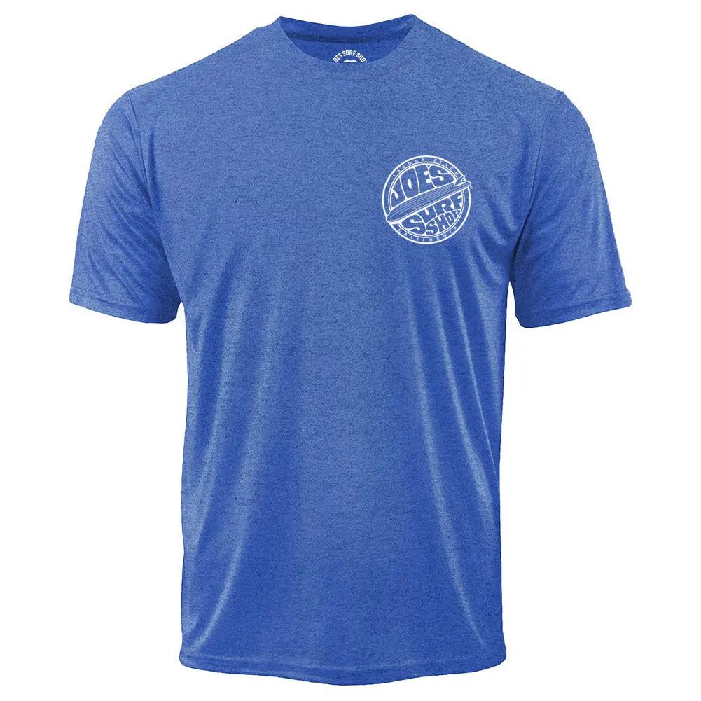 Joe's Surf Shop Fins Up Graphic Workout Tee