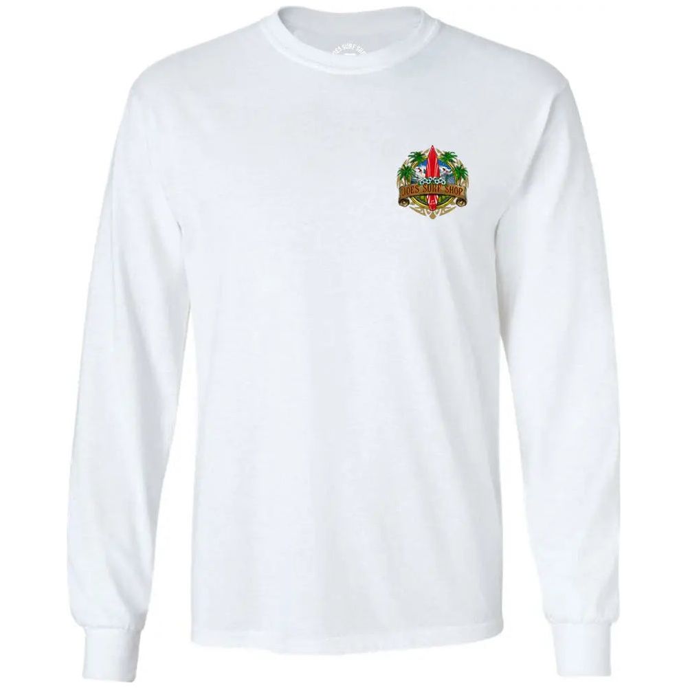 Joe's Surf Shop Longboard Long Sleeve Tee