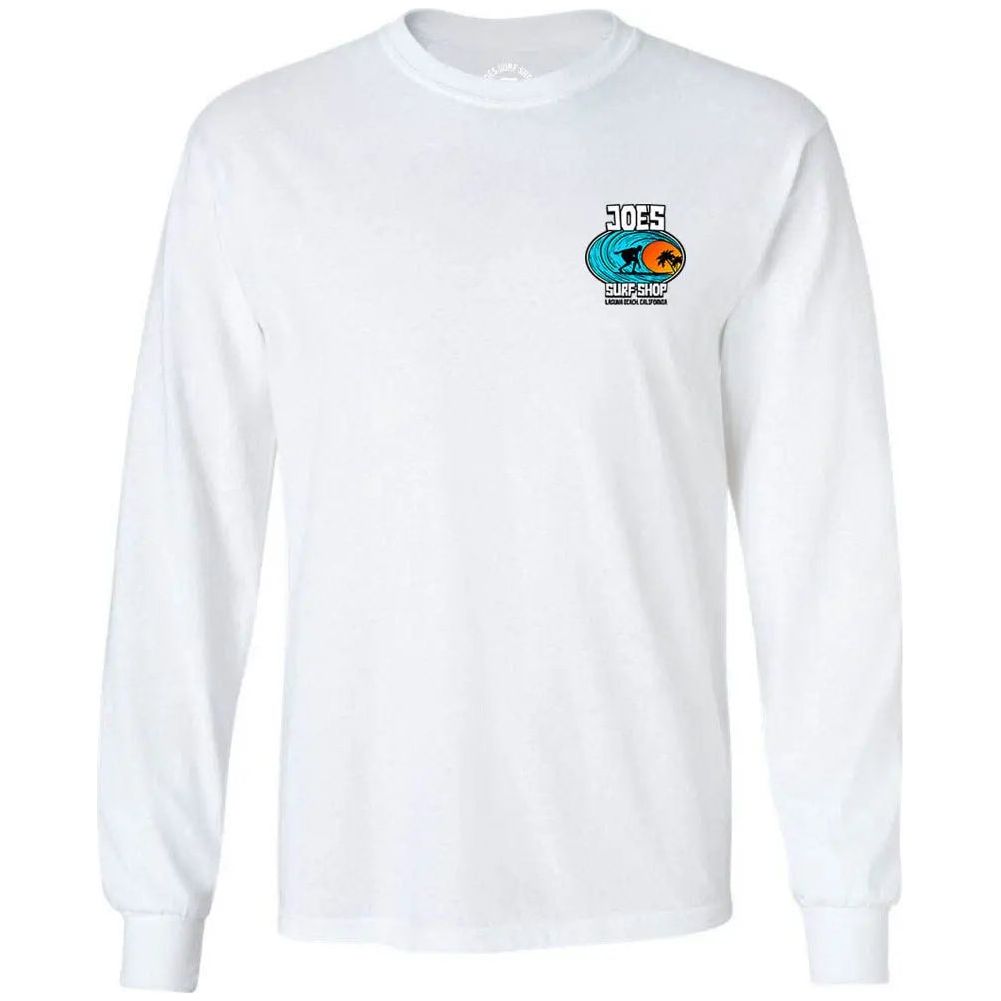 Joe's Surf Shop Sunrise Surfer Long Sleeve Tee