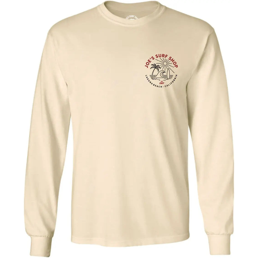 Joe's Surf Shop Men's Beach Life Long Sleeve Tee