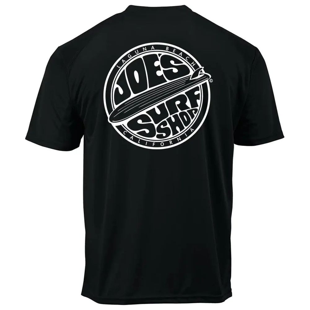 Joe's Surf Shop Fins Up Graphic Workout Tee