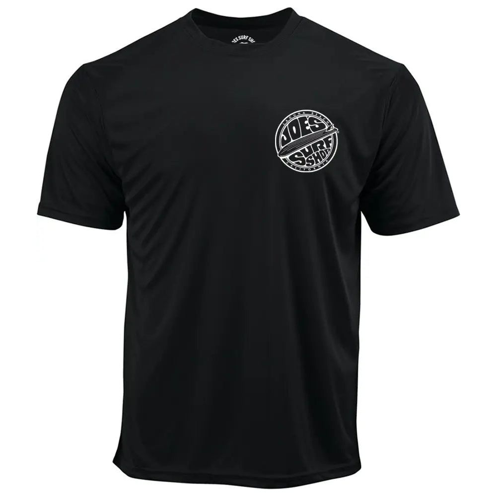 Joe's Surf Shop Fins Up Graphic Workout Tee