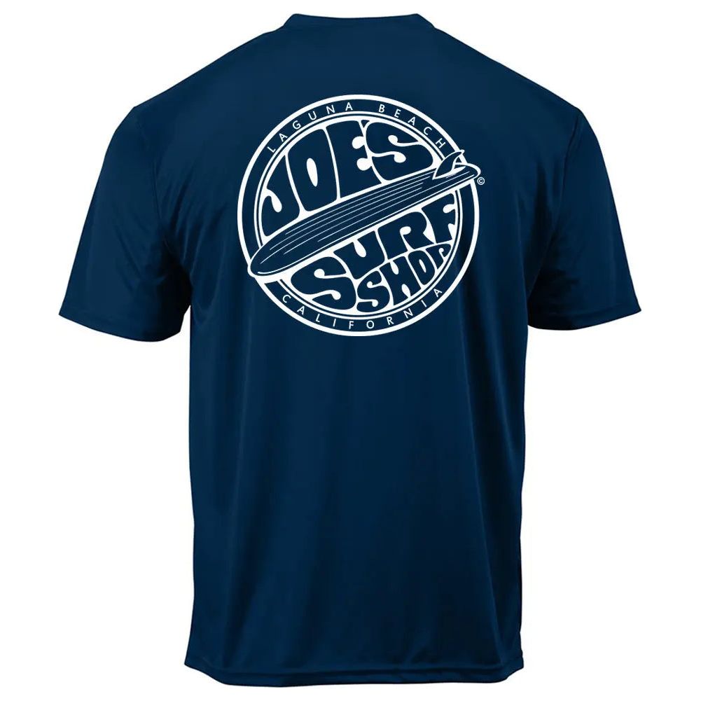 Joe's Surf Shop Fins Up Graphic Workout Tee