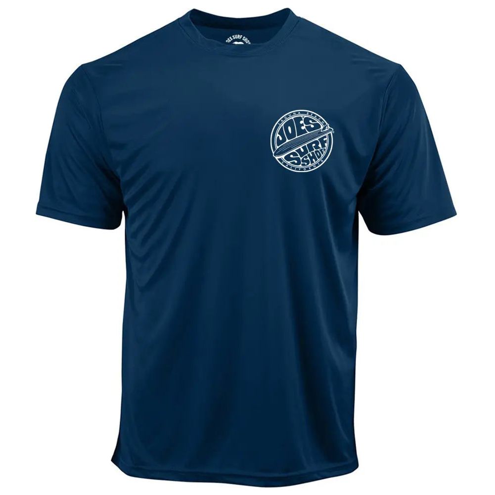 Joe's Surf Shop Fins Up Graphic Workout Tee