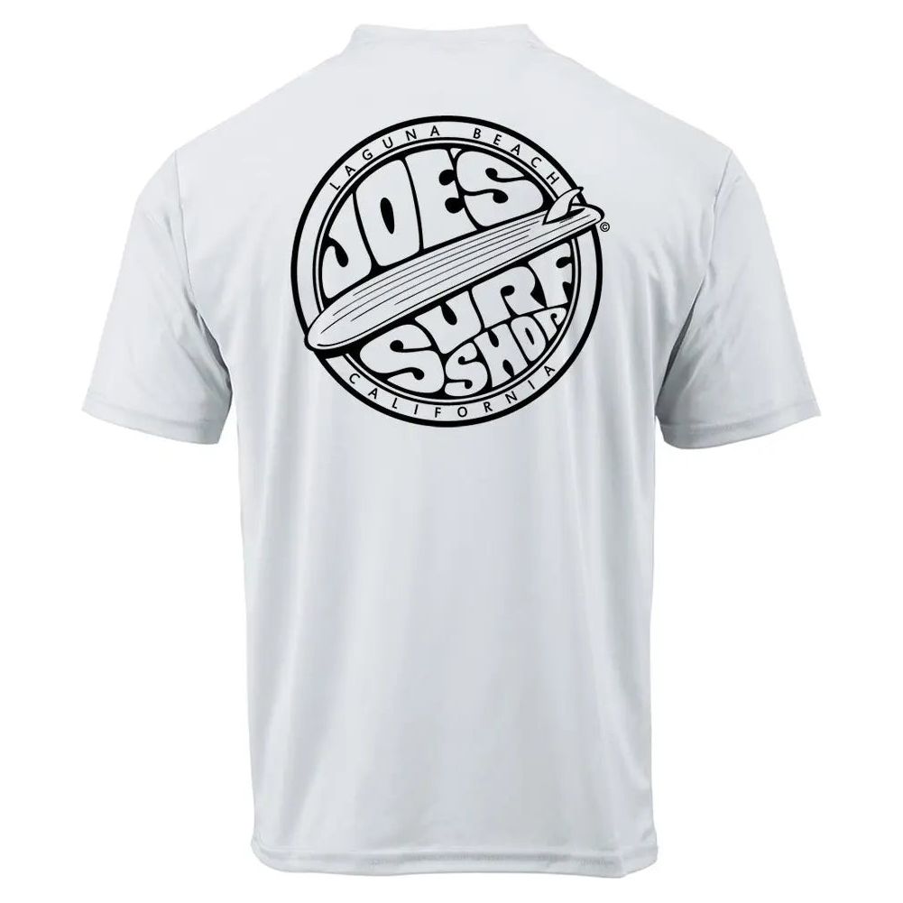 Joe's Surf Shop Fins Up Graphic Workout Tee