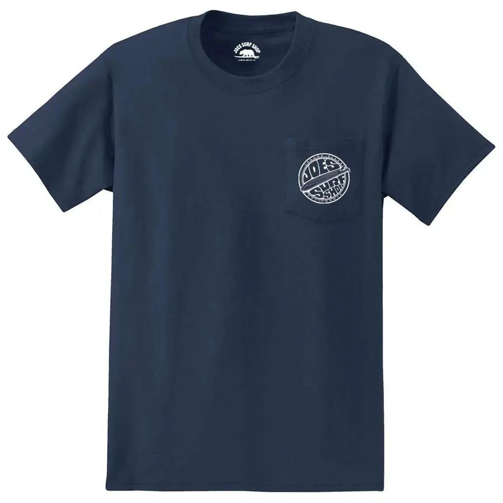 Joe's Surf Shop Fins Up Heavyweight Pocket Tee