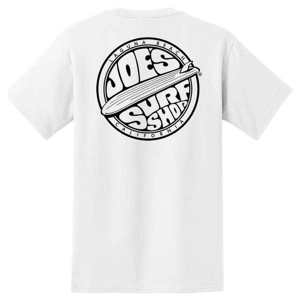 Joe's Surf Shop Fins Up Heavyweight Pocket Tee