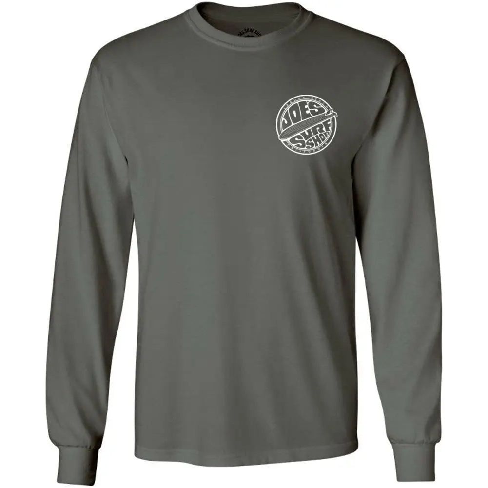 Joe's Surf Shop Fins Up Long Sleeve Tee