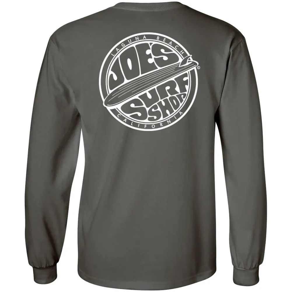 Joe's Surf Shop Fins Up Long Sleeve Tee