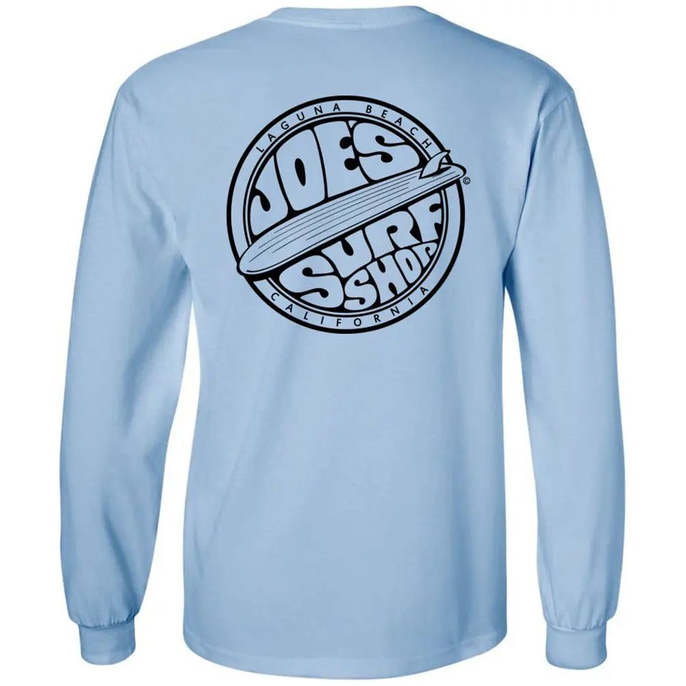 Joe's Surf Shop Fins Up Long Sleeve Tee