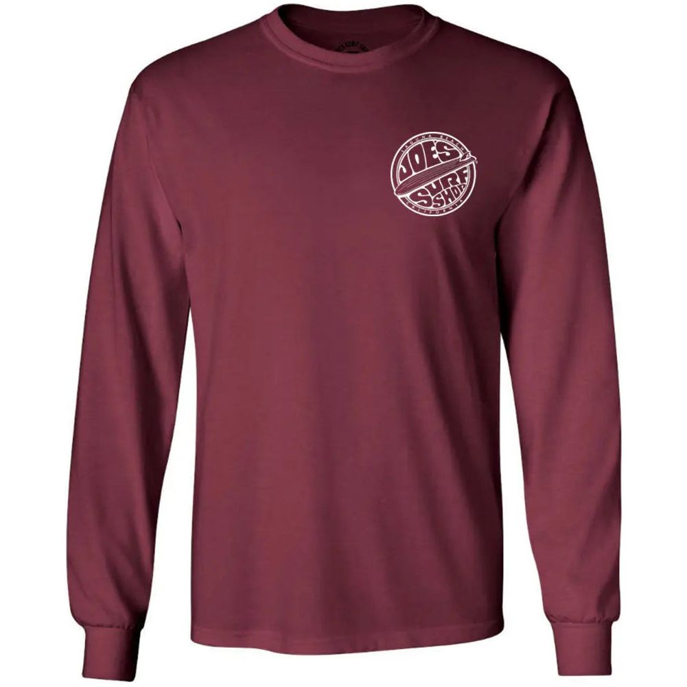 Joe's Surf Shop Fins Up Long Sleeve Tee