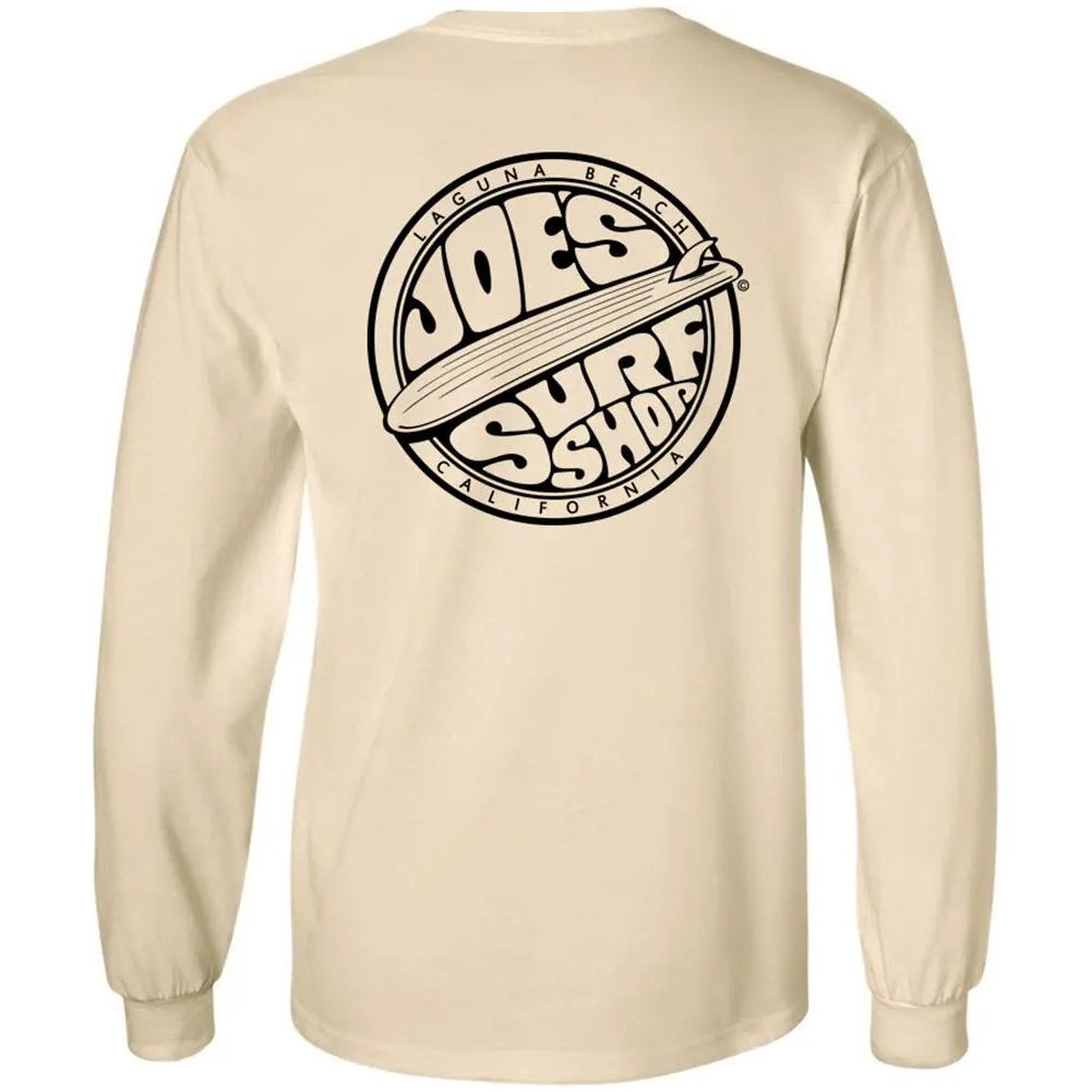 Joe's Surf Shop Fins Up Long Sleeve Tee