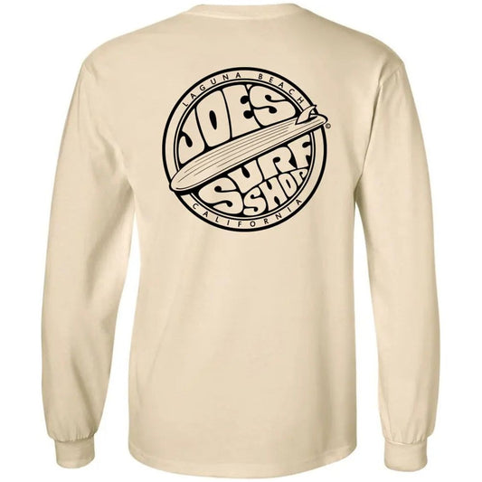 Joe's Surf Shop Fins Up Long Sleeve Tee