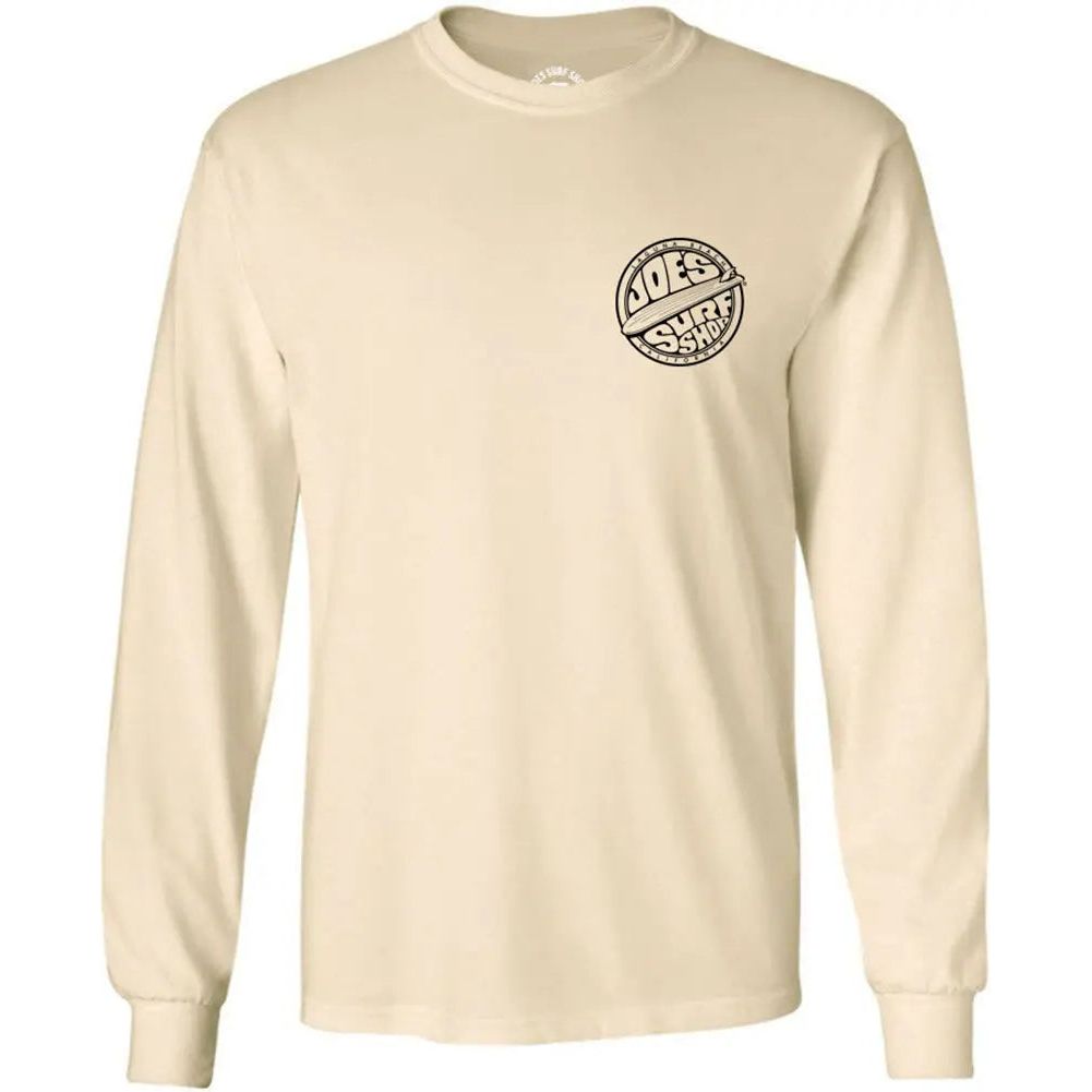 Joe's Surf Shop Fins Up Long Sleeve Tee