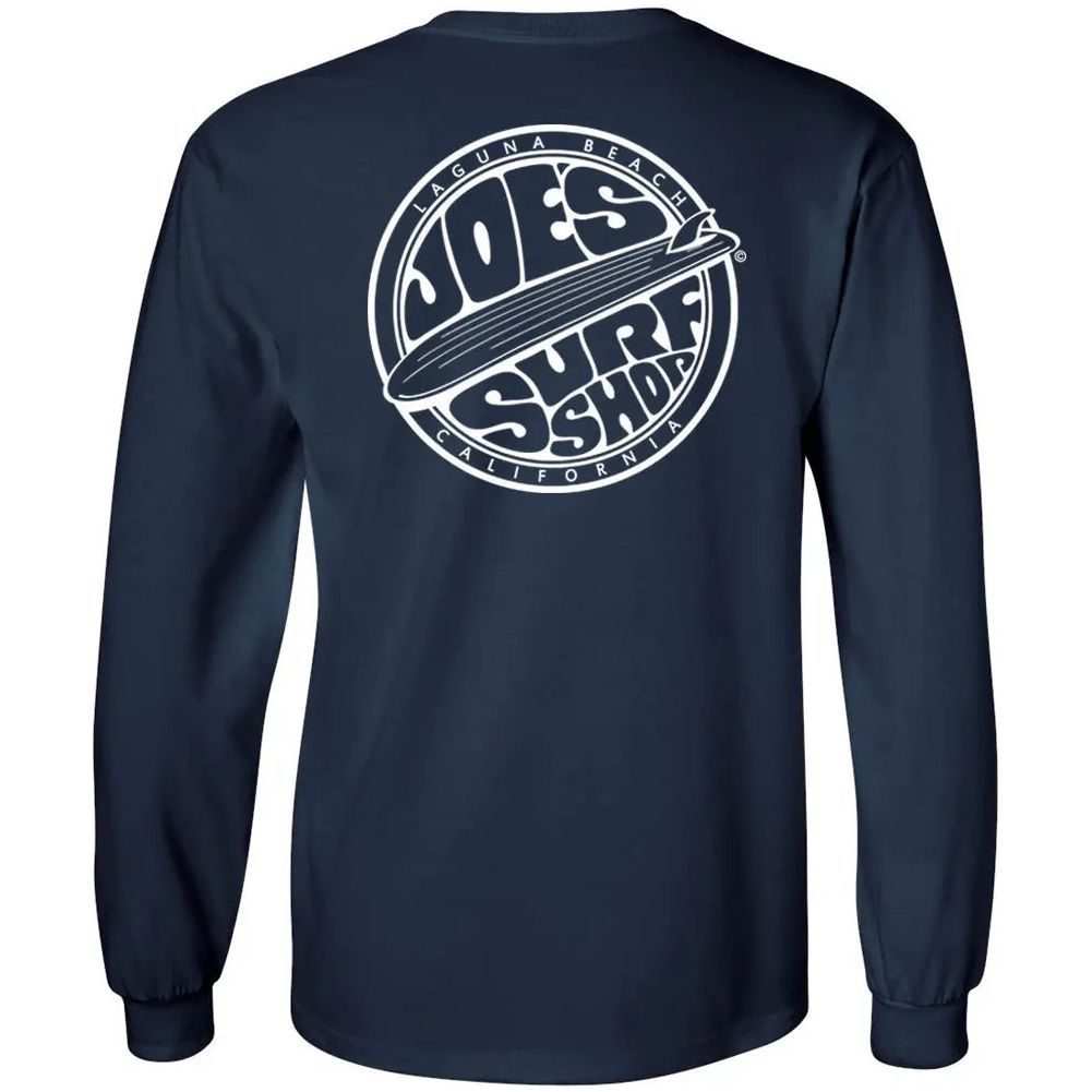 Joe's Surf Shop Fins Up Long Sleeve Tee