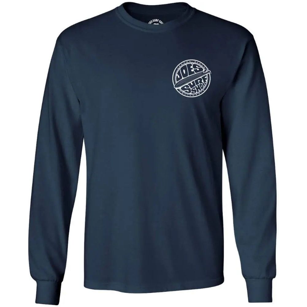 Joe's Surf Shop Fins Up Long Sleeve Tee