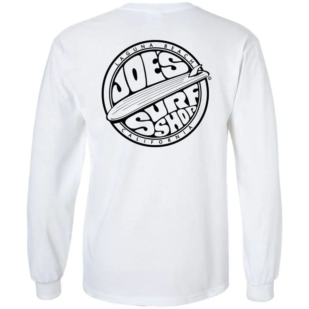 Joe's Surf Shop Fins Up Long Sleeve Tee