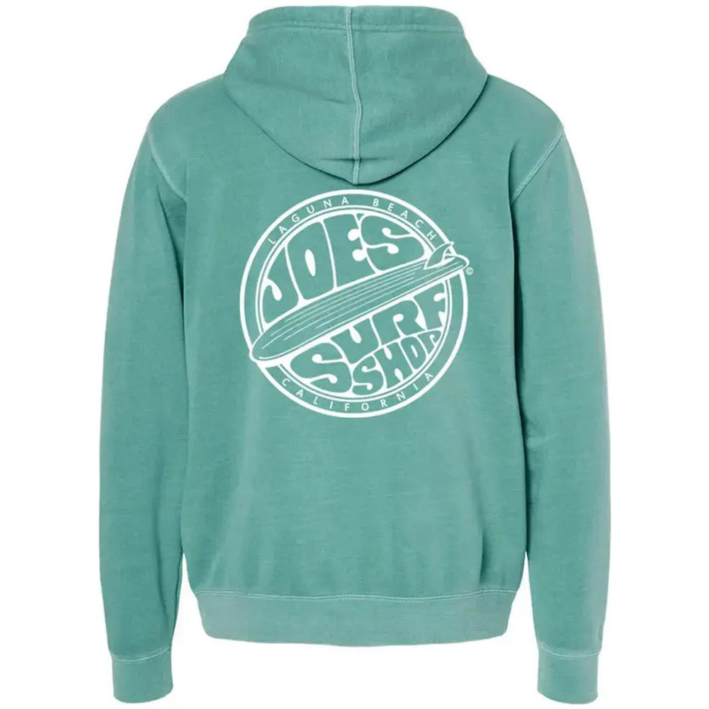 Joe's Surf Shop Fins Up Pigment-Dyed Hoodie
