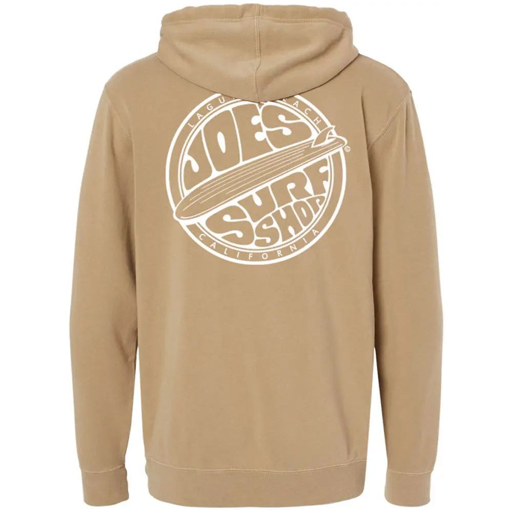Joe's Surf Shop Fins Up Pigment-Dyed Hoodie