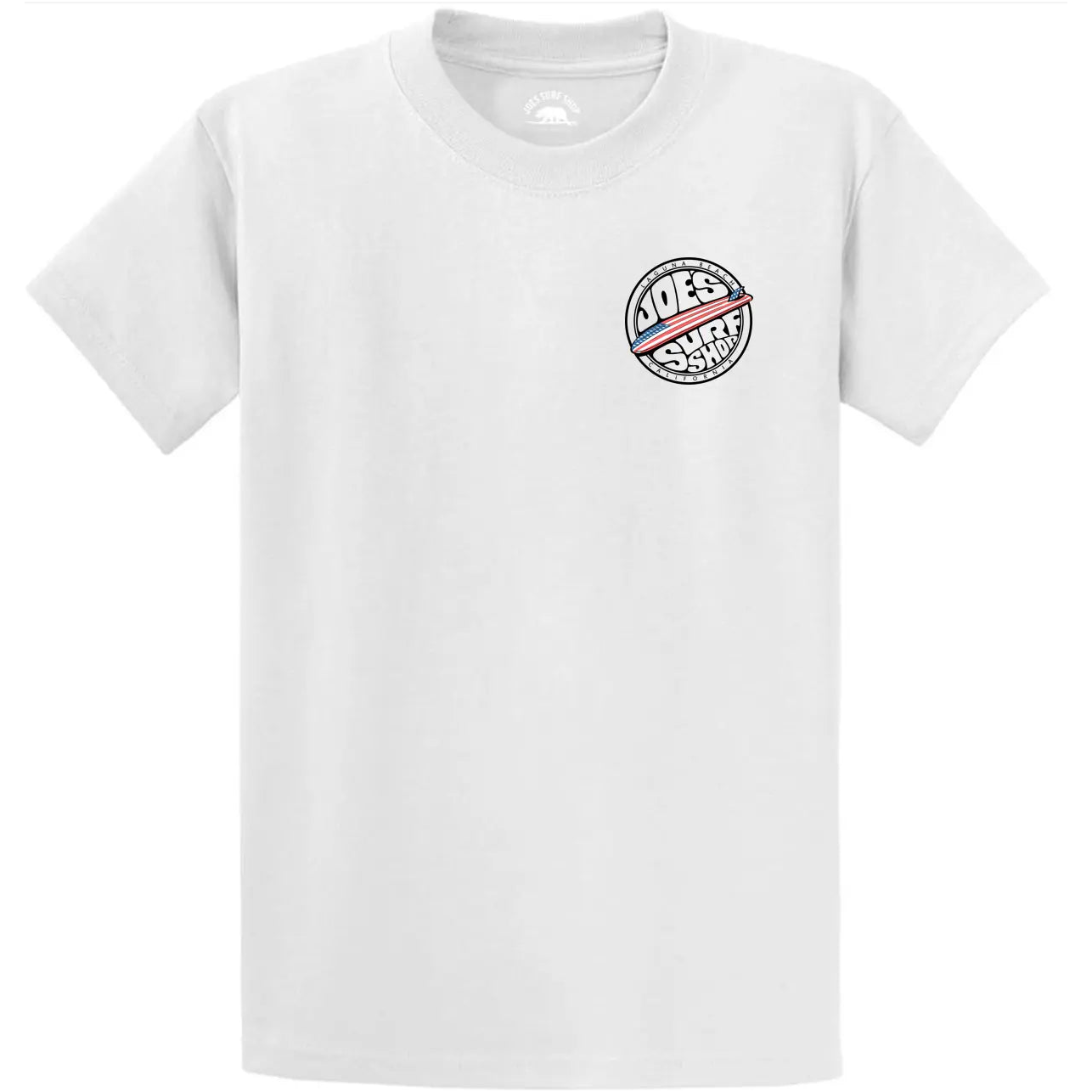 Joe's Surf Shop Fins Up USA Heavyweight Cotton Tee