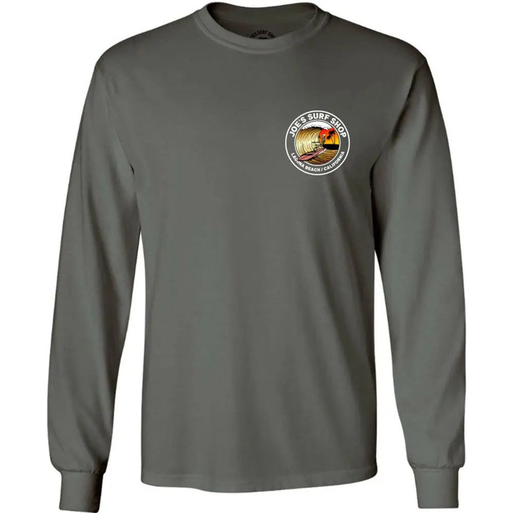 Joe's Surf Shop Golden Wave Long Sleeve Tee