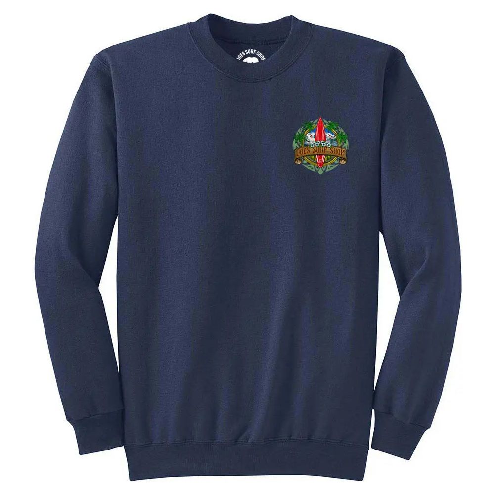 Joe's Surf Shop Longboard Crewneck