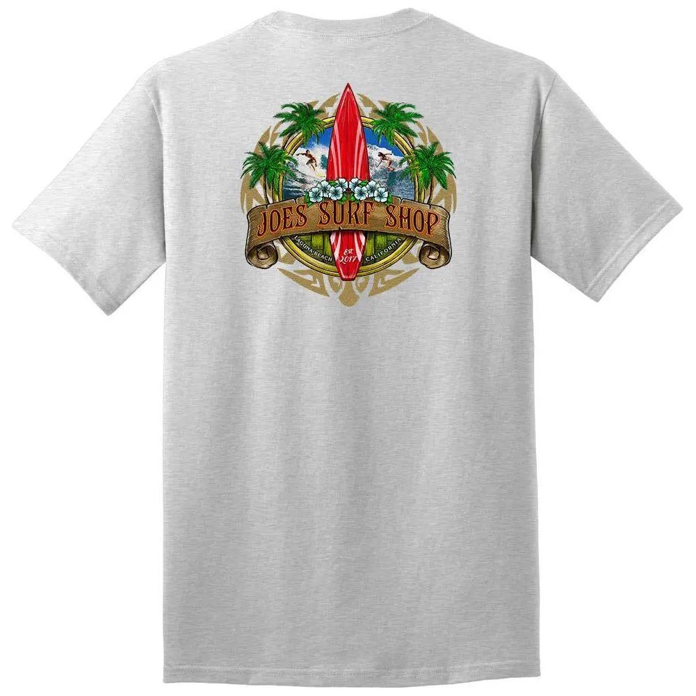 Joe's Surf Shop Longboard Heavyweight Cotton Tee