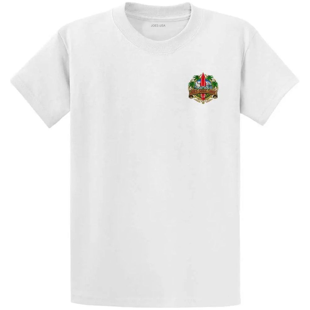 Joe's Surf Shop Longboard Heavyweight Cotton Tee