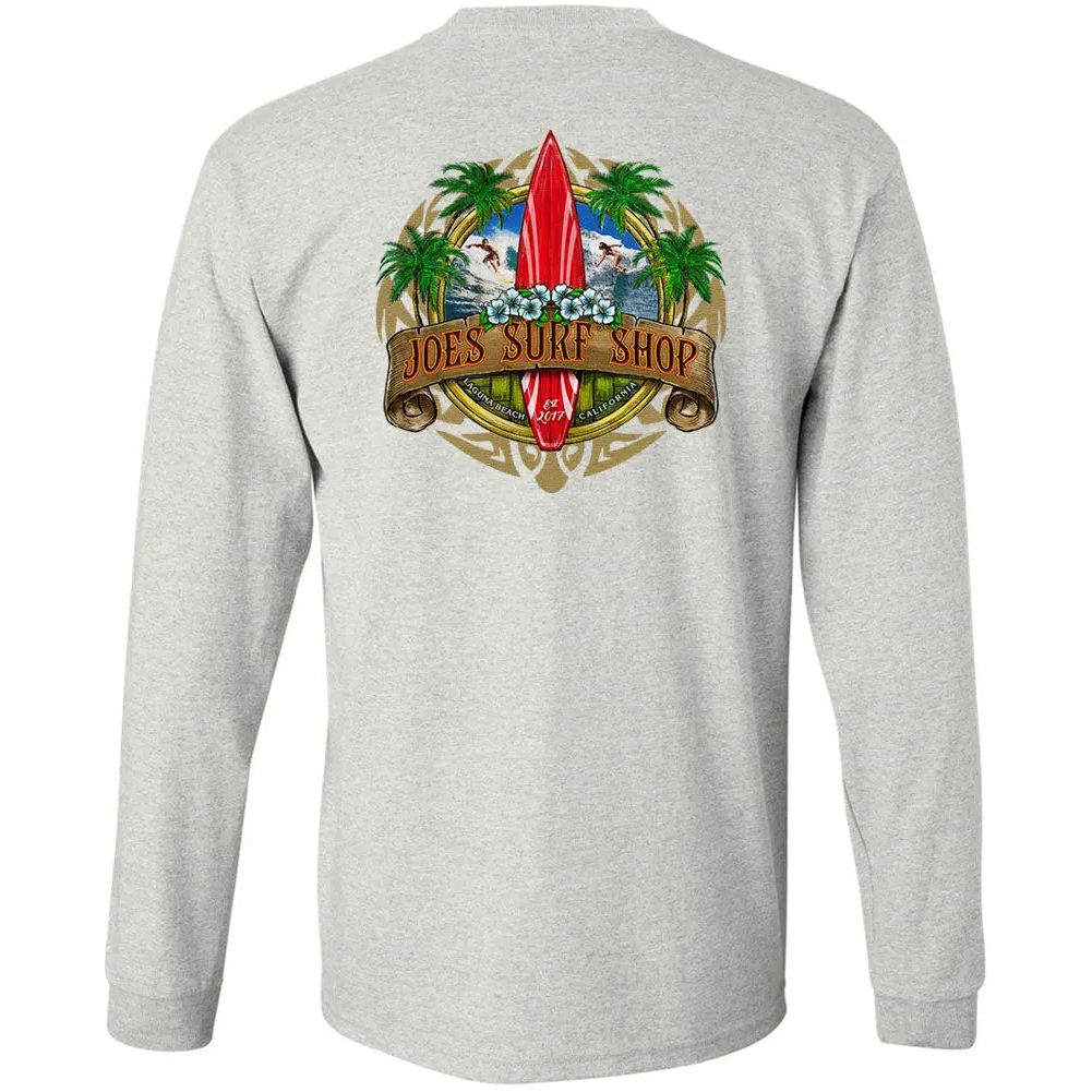 Joe's Surf Shop Longboard Long Sleeve Tee