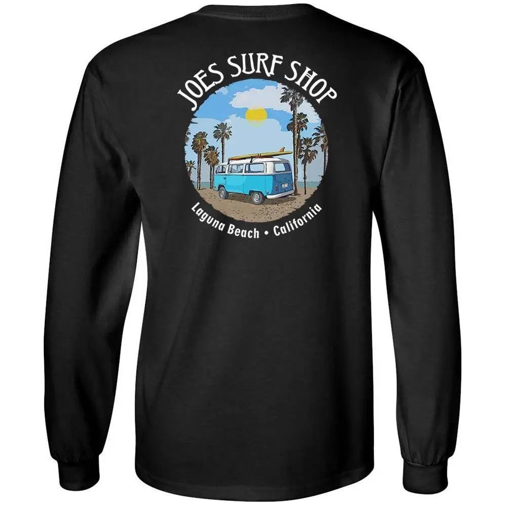 Joe's Surf Shop Men's Surf Bus Long Sleeve Tee