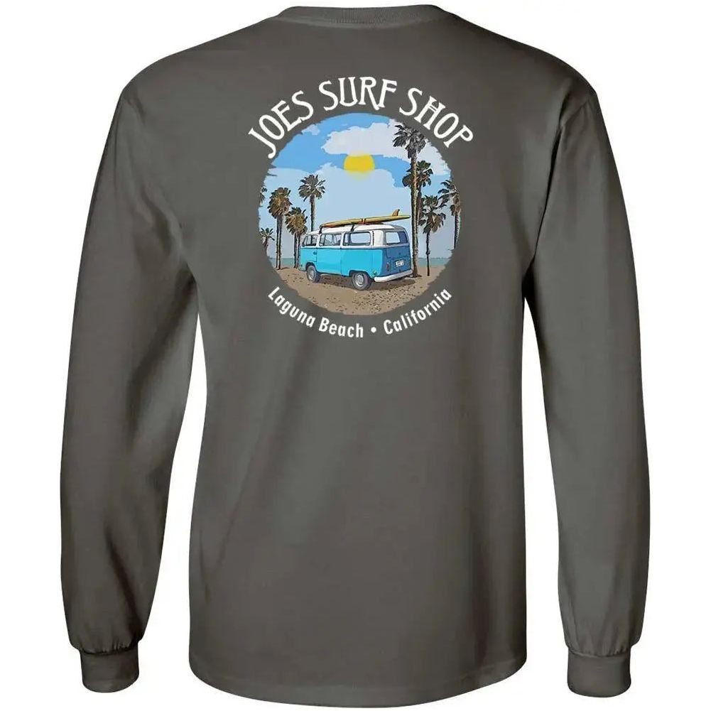 Joe's Surf Shop Men's Surf Bus Long Sleeve Tee
