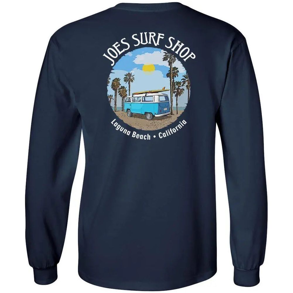 Joe's Surf Shop Men's Surf Bus Long Sleeve Tee