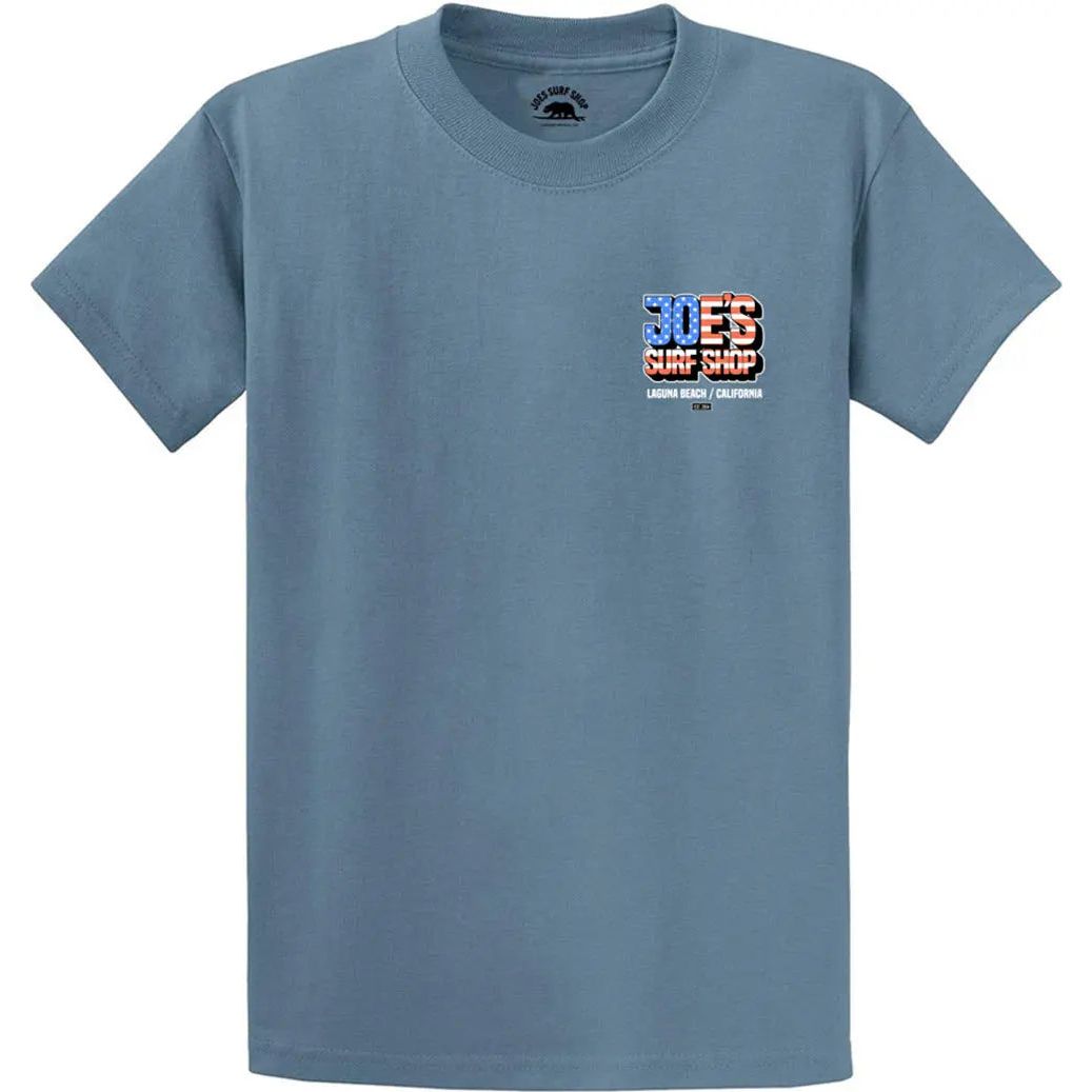 Joe's Surf Shop Patriotic Heavyweight Cotton Tee
