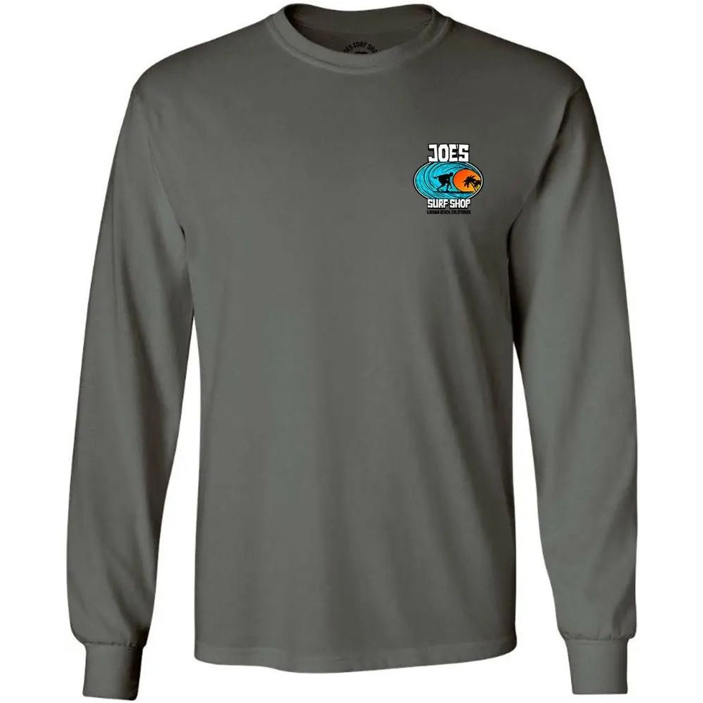 Joe's Surf Shop Sunrise Surfer Long Sleeve Tee
