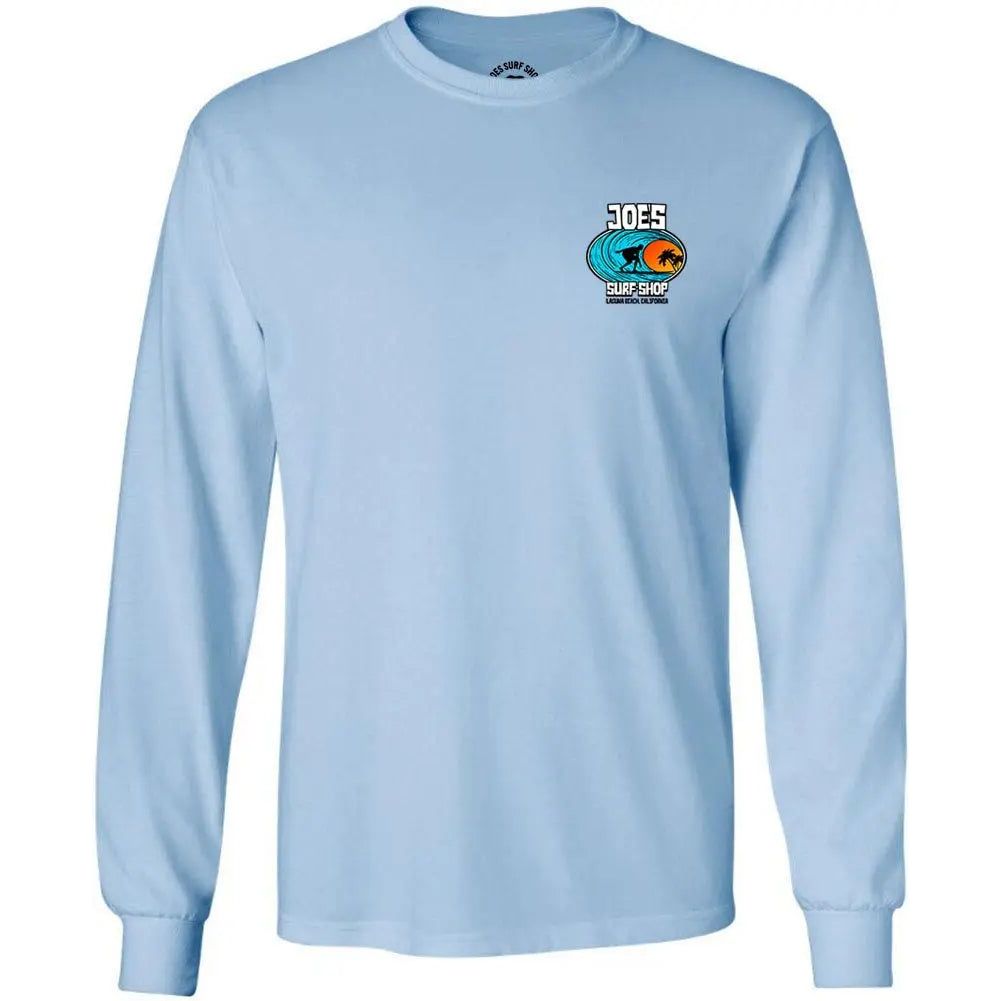 Joe's Surf Shop Sunrise Surfer Long Sleeve Tee