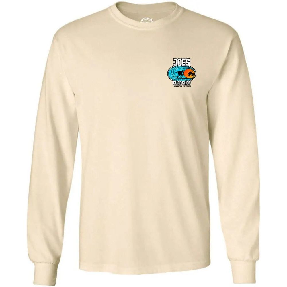 Joe's Surf Shop Sunrise Surfer Long Sleeve Tee