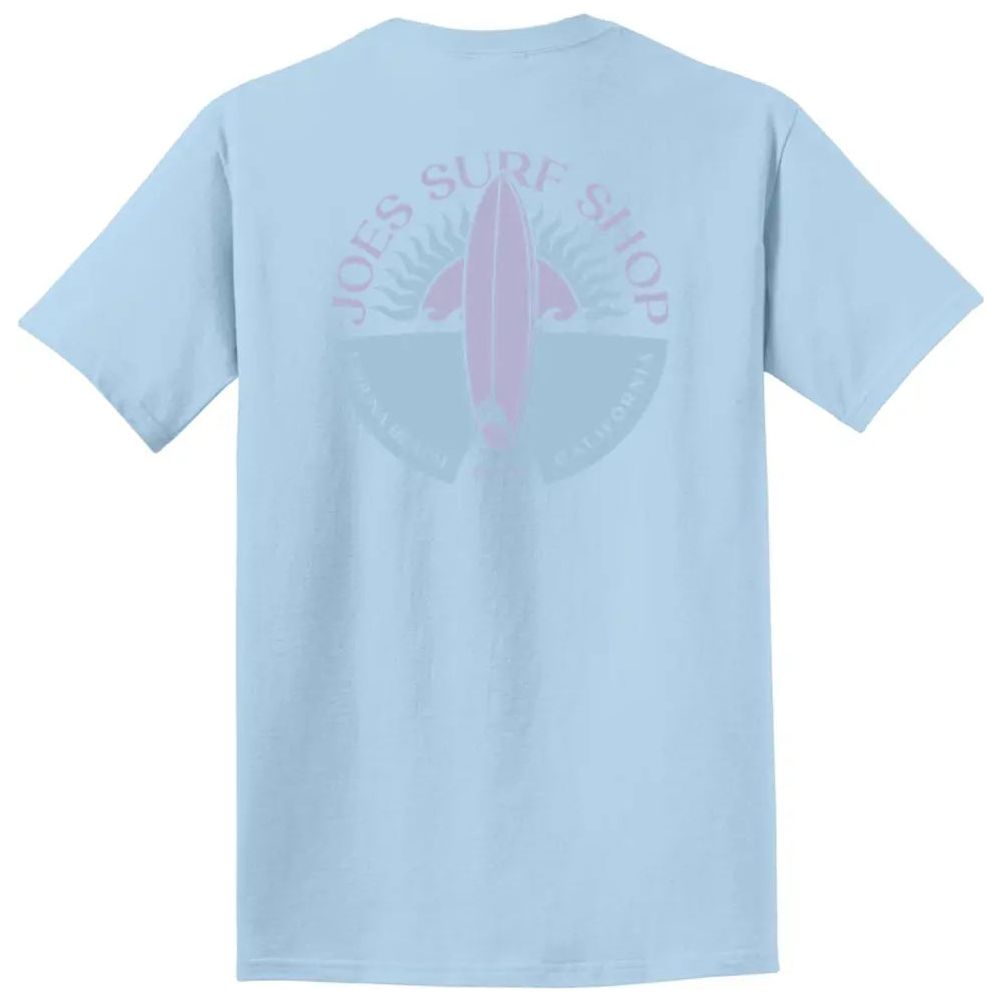 Joe's Surf Shop Sunset Scene Beach Wash® Garment-Dyed Tee