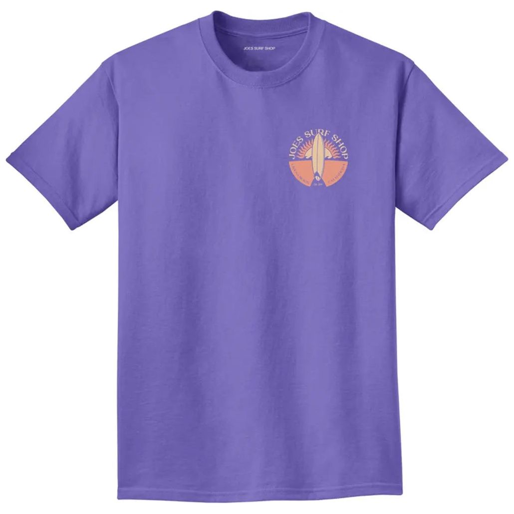 Joe's Surf Shop Sunset Scene Beach Wash® Garment-Dyed Tee