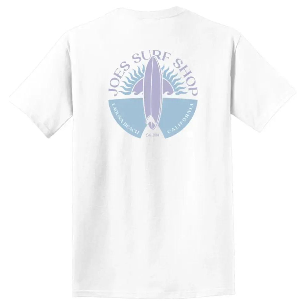 Joe's Surf Shop Sunset Scene Beach Wash® Garment-Dyed Tee