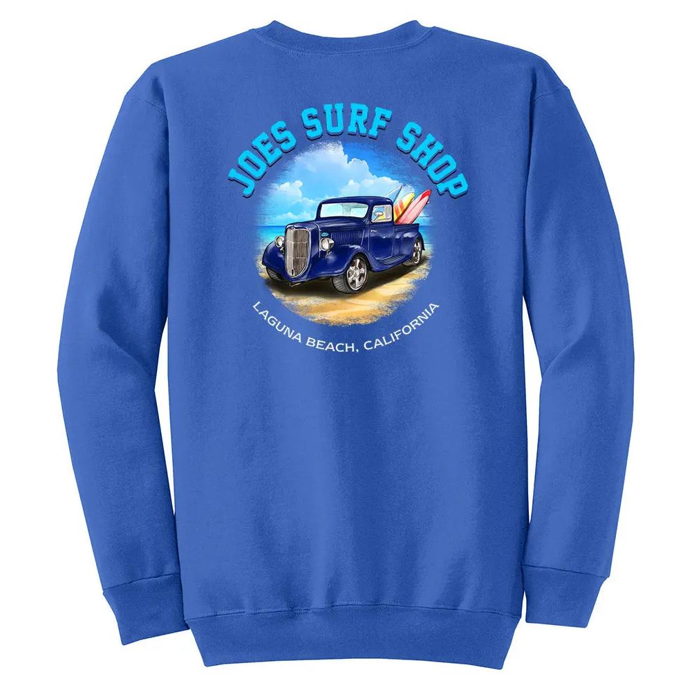 Joe's Surf Shop Surf Truck Crewneck