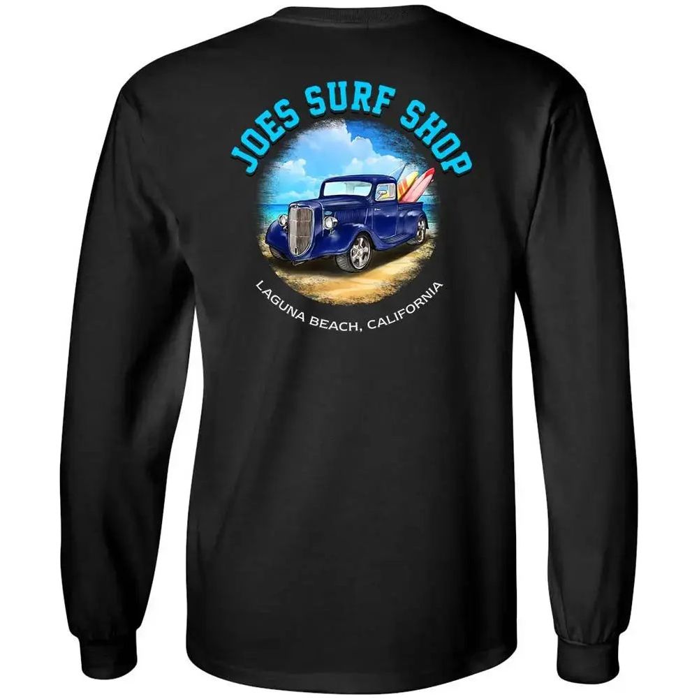 Joe's Surf Shop Surf Truck Long Sleeve Tee