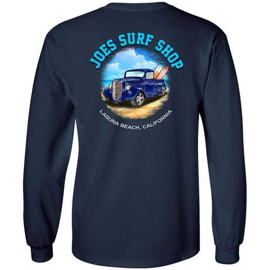 Joe's Surf Shop Surf Truck Long Sleeve Tee