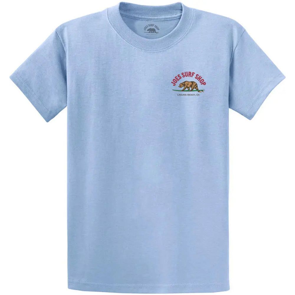 Joe's Surf Shop Surfing Bear Heavyweight Cotton Tee