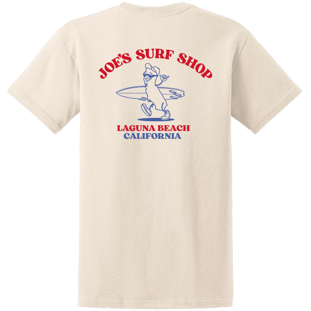 California Surf Men's Bamboo Viscose/Organic Cotton Short Sleeve Graphic T-Shirt