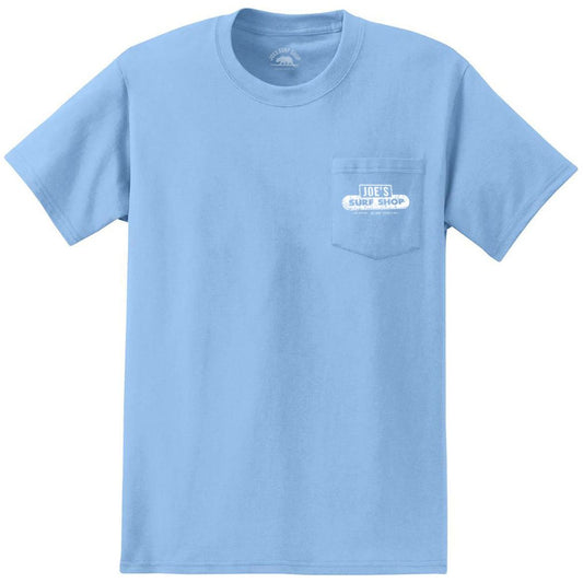 Joe's Surf Shop Vintage Beach Heavyweight Pocket Tee